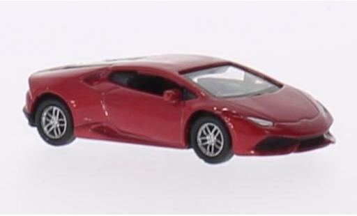 Diecast model cars Lamborghini Huracan LP 610-4 red 1/87 Welly