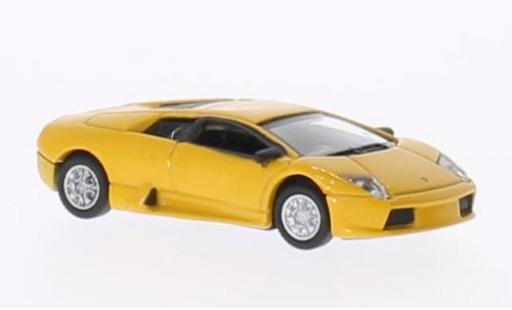 Diecast model cars Lamborghini Murcielago Base yellow 1/87 Welly