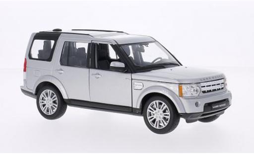 Diecast model cars Land Rover Discovery Base 4 grey 1/24 Welly