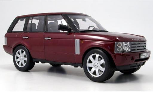 Diecast model cars Land Rover Range Rover Base dkl.-rot-met. 2003 1/18 Welly