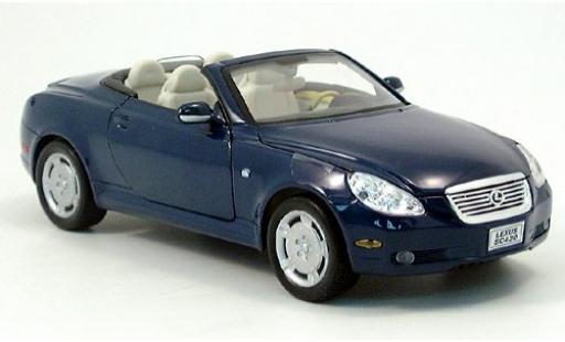 Diecast model cars Lexus SC 430 dk. blue 1/24 Welly