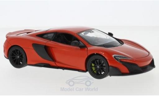 Diecast model cars McLaren 675 Base LT red 1/24 Welly