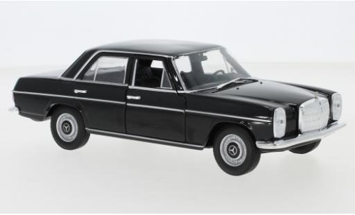 Diecast model cars Mercedes 220 Base (W115) black 1968 1/24 Welly