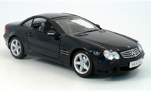 Diecast model cars Mercedes 500 Base SL HT gschlossen blue 1/18 Welly