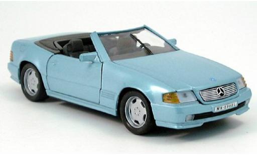 Diecast model cars Mercedes 500 Base SL met. turquoise 2000 1/24 Welly