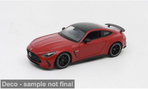 Diecast model cars Mercedes AMG GT Base red/black 1/24 Welly