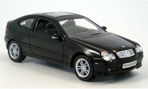Diecast model cars Mercedes Classe C Base Compact black 1/24 Welly