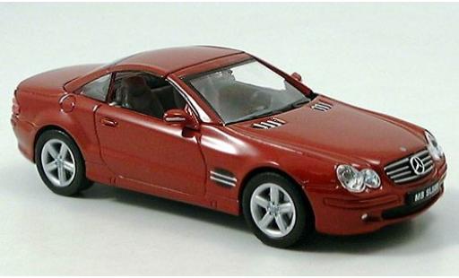 Diecast model cars Mercedes SL Base 500 red 1/43 Welly