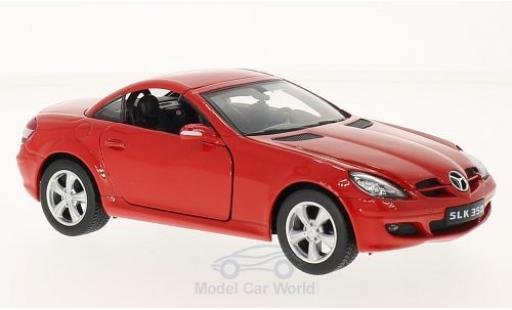Diecast model cars Mercedes SLK Base 350 red 1/24 Welly