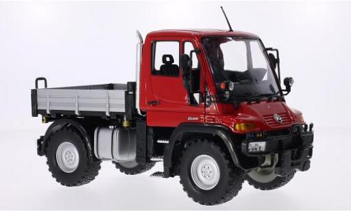 Diecast model cars Mercedes Unimog U300-U5023 U400 red 1/24 Welly