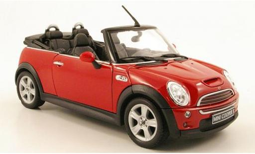 Diecast model cars Mini Cooper S Convertible red 1/24 Welly