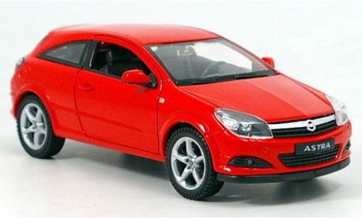 Diecast model cars Opel Astra GTC red 1/24 Welly