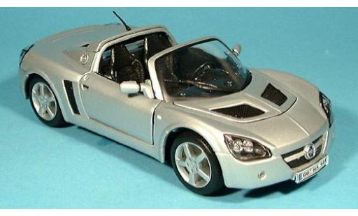 Diecast model cars Opel Speedster Base silver 1/24 Welly