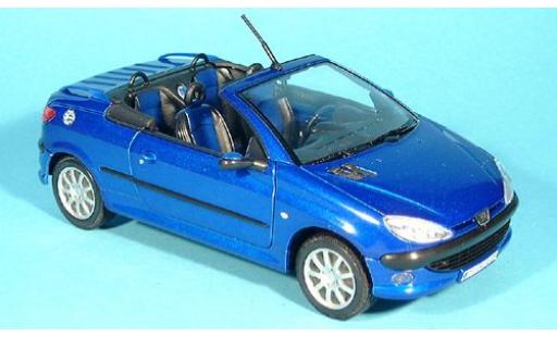 Diecast model cars Peugeot 206 CC Convertible open (ohne Farbangabe) 1/24 Welly