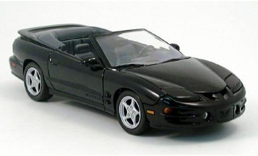 Diecast model cars Pontiac Firebird 2001 black 1/24 Welly