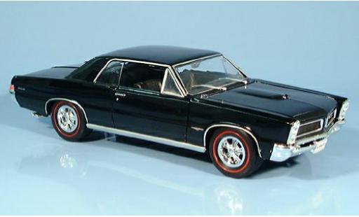 Diecast model cars Pontiac GTO 1965 black 1/24 Welly