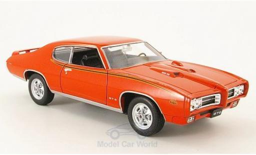 Diecast model cars Pontiac GTO The Judge 1969 without Vitrine 1/24 Welly