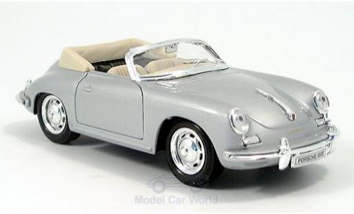 Diecast model cars Porsche 356 B B B Convertible grey 1/24 Welly