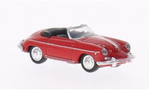 Diecast model cars Porsche 356 B B Convertible red 1/87 Welly