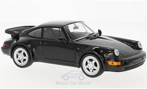 Diecast model cars Porsche 911 Turbo 3.0 black 1974 1/24 Welly