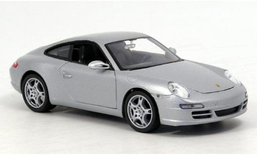 Diecast model cars Porsche 911 S Carrera silver 1/24 Welly