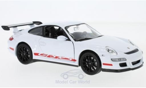 Diecast model cars Porsche 911 GT3 RS white 1/24 Welly