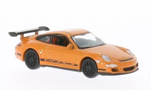 Diecast model cars Porsche 911 GT3 RS orange 1/87 Welly