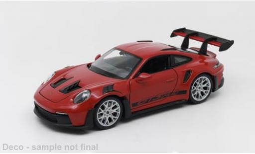 Diecast model cars Porsche 911 RS GTR red 1/24 Welly