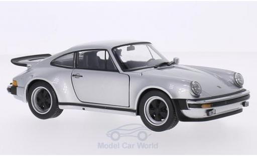 Diecast model cars Porsche 911 Turbo 3.0 grey 1974 1/24 Welly