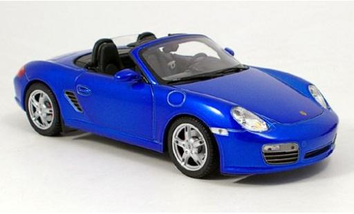 Diecast model cars Porsche 718 S Convertible blue 1/18 Welly