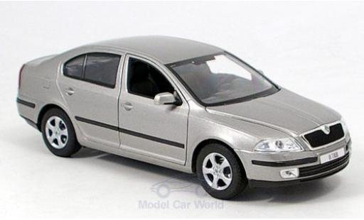 Diecast model cars Skoda Octavia Livree Flotte grey Avia 1/24 Welly