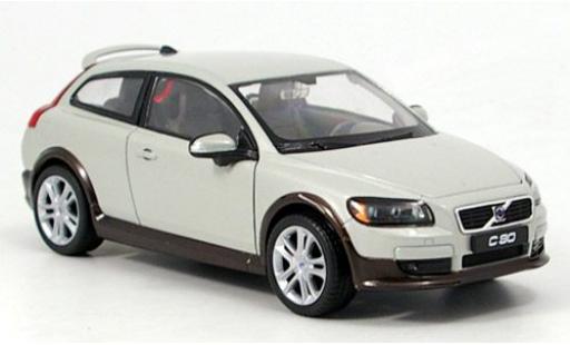 Diecast model cars Volvo C30 Base met.--beige 1/24 Welly