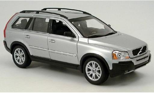Diecast model cars Volvo XC Base 90 silver 2003 1/18 Welly