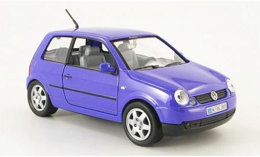 Diecast model cars Volkswagen Lupo Base blue 1/24 Welly