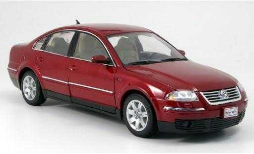 Diecast model cars Volkswagen Passat B5 rot-met. 2001 1/18 Welly