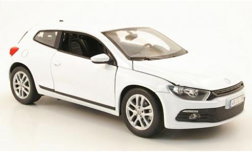 Diecast model cars Volkswagen Scirocco Base 3 white 1/24 Welly