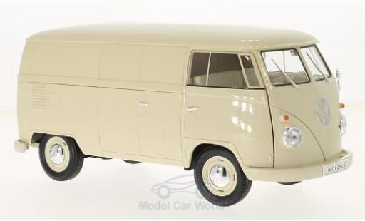 Diecast model cars Volkswagen T1 B beige 1963 Van 1/18 Welly