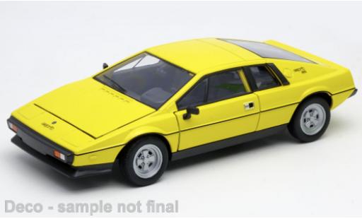 Diecast model cars Lotus Esprit Type 79 yellow 1/24 Welly
