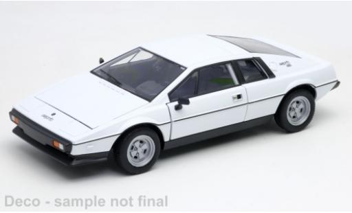 Diecast model cars Lotus Esprit Type 79 white 1/24 Welly