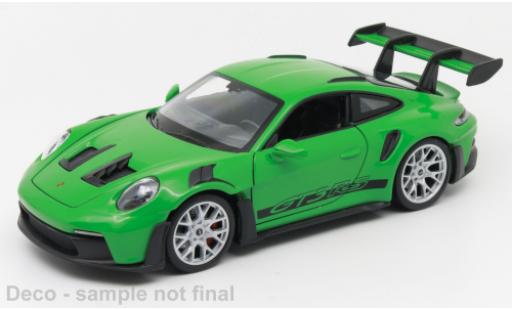 Diecast model cars Porsche 911 RS GTR vert 1/24 Welly