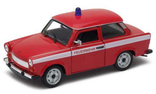 Diecast model cars Trabant 601 Base red/white 1/24 Welly