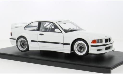 Diecast model cars Bmw M3 GTR (E36) white 1/18 Werk83