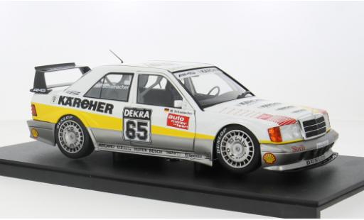 Diecast model cars Mercedes 190 DTM E 2.5-16 Evo 2 1990 #65 1/18 Werk83