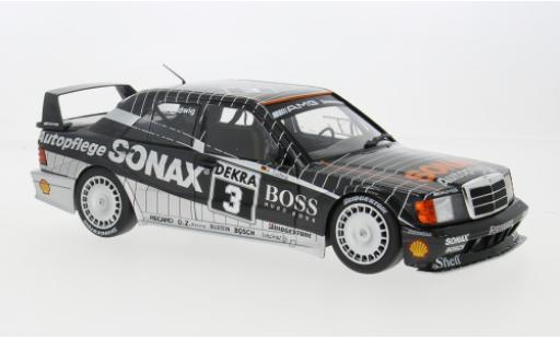 Diecast model cars Mercedes 190 DTM E 2.5-16 Evo 2 1992 Team Debis Zakspeed #3 1/18 Werk83