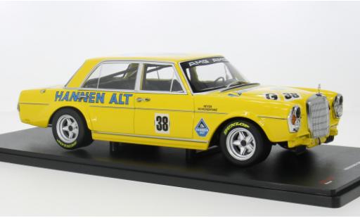 Diecast model cars Mercedes 300 6.8 SEL 24h N&Atilde;&frac14;rburgring 1971 Hannen Alt #38 1/18 Werk83