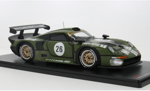 Diecast model cars Porsche 911 GT1 24h Le Mans 1996 AG #26 1/18 Werk83