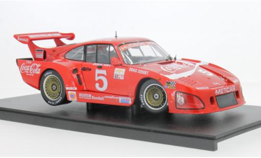 Diecast model cars Porsche 935 1981 K3 24h Daytona Bob Akin Motor Racing Coca Cola #5 1/18 Werk83