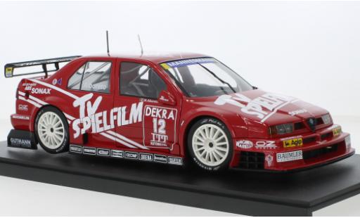 Diecast model cars Alfa Romeo 155 2.5 v6 TI No.12 Sch&Atilde;&frac14;bel ing&Atilde;&copy;nieur TV Spielfilm DTM 1995 1/18 Werk83