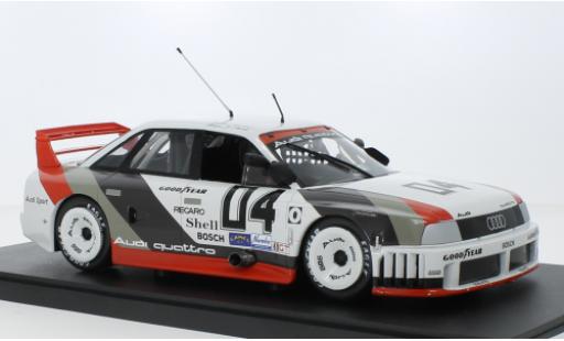 Diecast model cars Audi 90 course IMSA GTO No.04 IMSA 500 Km Miller haut Life 1989 1/18 Werk83
