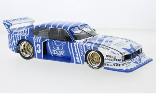 Diecast model cars Ford Capri Turbo Gr.5 No.3 Zakspeed D&W DRM 1982 1/18 Werk83